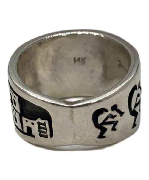 Jason Takala（ジェイソン・タカラ）Jason Takala (ジェイソン・タカラ) メイズリング シルバー×ゴールド サイズ:14号の古着・服飾アイテム