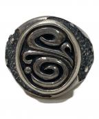 blulaブルア）の古着「マゼラン星雲モチーフシグネットリング」｜シルバー