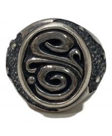 blula（ブルア）の古着「マゼラン星雲モチーフシグネットリング」｜シルバー