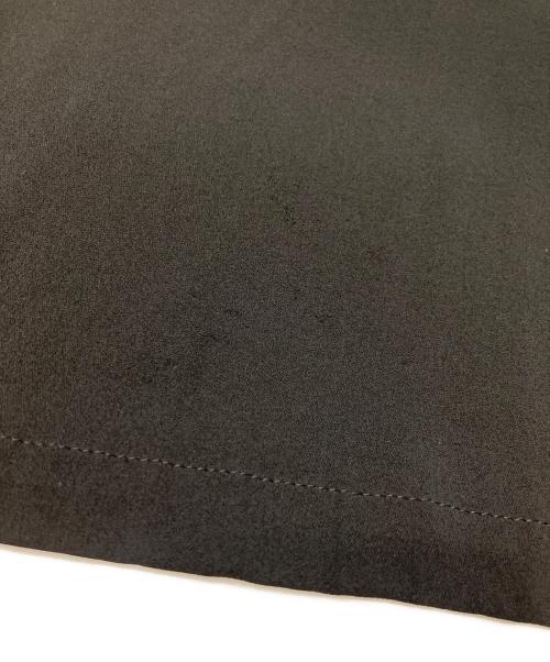 yohji yamamoto+noir（ヨウジヤマモトプリュスノアール）yohji yamamoto+noir (ヨウジヤマモトプリュスノアール) デニム切替シルクスカート ブラック サイズ:1の古着・服飾アイテム