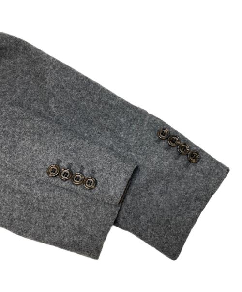 eleventy（イレブンティ）eleventy (イレブンティ) ウール混テーラードジャケット グレー サイズ:48の古着・服飾アイテム