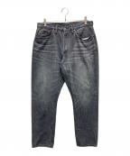 sancaサンカ）の古着「BLACK DENIM TAPERBLACK DENIM TAPERD 5P JEANSD 5P JEANS」｜ブラック