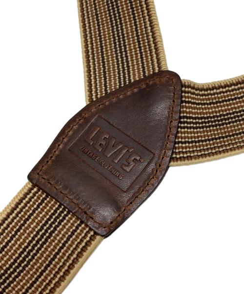 LEVI'S（リーバイス）LEVI'S (リーバイス) サスペンダー ブラウンの古着・服飾アイテム