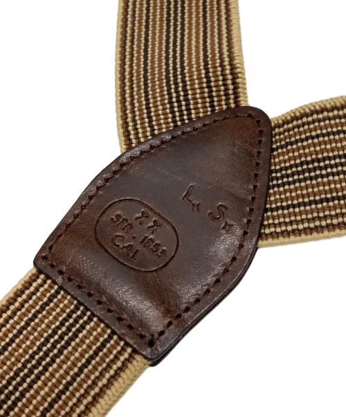 LEVI'S（リーバイス）LEVI'S (リーバイス) サスペンダー ブラウンの古着・服飾アイテム