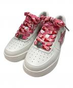 A BATHING APEア ベイシング エイプ）の古着「ABC CAMO BAPE STA」｜ホワイト