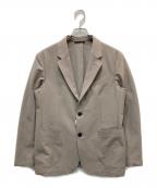 green label relaxingグリーンレーベルリラクシング）の古着「2WAY ドビー NT 2B ジャケット」｜ベージュ