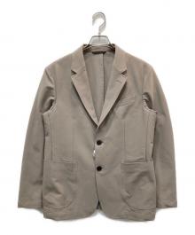 green label relaxing（グリーンレーベルリラクシング）の古着「2WAY ドビー NT 2B ジャケット」｜ベージュ
