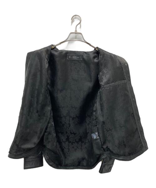 Liugoo Leathers（リューグーレザーズ）Liugoo Leathers (リューグーレザーズ) シャツジャケット ブラック サイズ:Lの古着・服飾アイテム