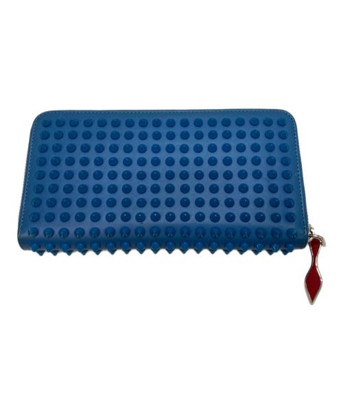 Christian Louboutin（クリスチャン・ルブタン）Christian Louboutin (クリスチャン・ルブタン) PANETTONE WALLET / パネトーネウォレット ブルーの古着・服飾アイテム