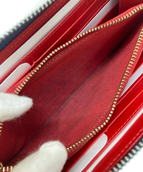 Christian Louboutin（クリスチャン・ルブタン）Christian Louboutin (クリスチャン・ルブタン) PANETTONE WALLET / パネトーネウォレット ブルーの古着・服飾アイテム