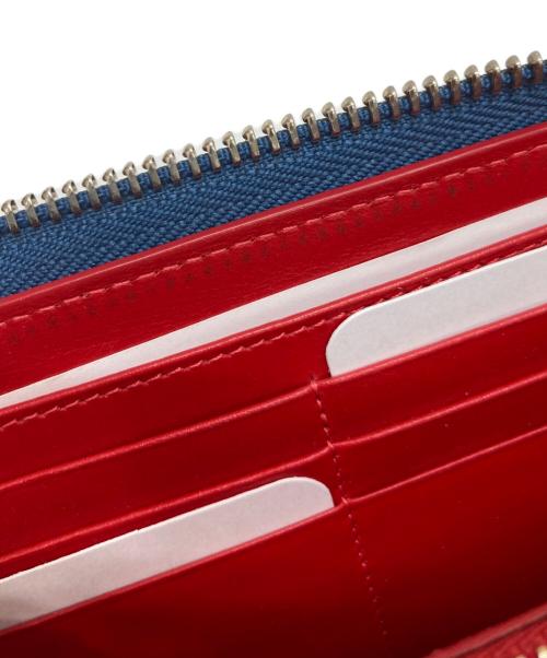 Christian Louboutin（クリスチャン・ルブタン）Christian Louboutin (クリスチャン・ルブタン) PANETTONE WALLET / パネトーネウォレット ブルーの古着・服飾アイテム