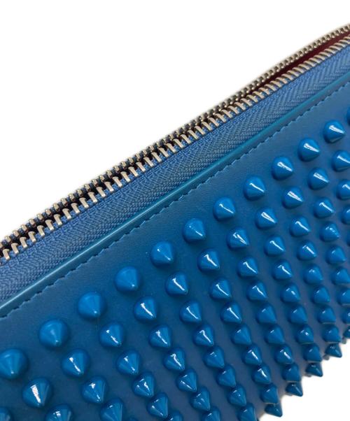Christian Louboutin（クリスチャン・ルブタン）Christian Louboutin (クリスチャン・ルブタン) PANETTONE WALLET / パネトーネウォレット ブルーの古着・服飾アイテム
