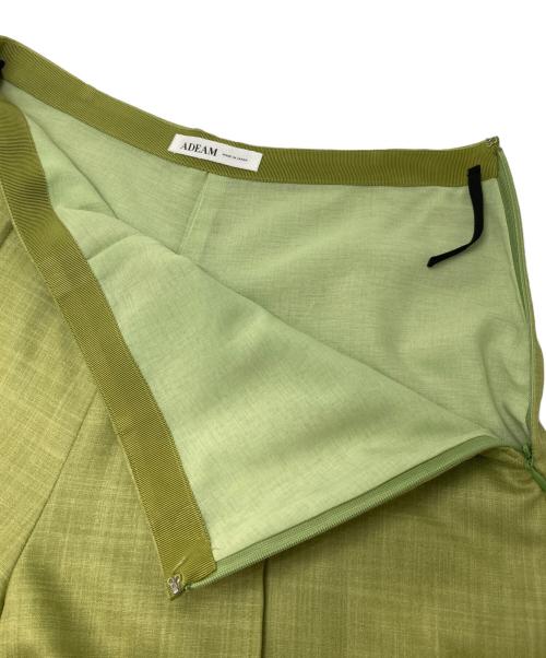 ADEAM（アディアム）ADEAM (アディアム) ショートパンツ グリーン サイズ:2の古着・服飾アイテム