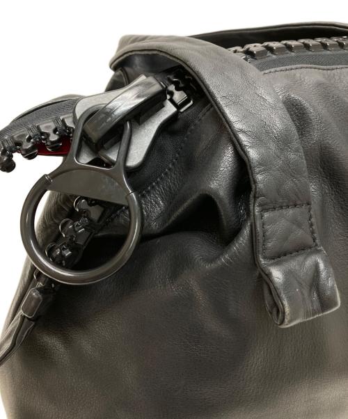 kawa-kawa（カワカワ）kawa-kawa (カワカワ) レザーバッグ ブラックの古着・服飾アイテム