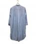 NATURAL LAUNDRY (ナチュラルランドリー) シャツワンピース ブルー サイズ:2：5000円