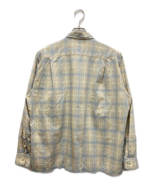 B.V.D（ビーブイディー）B.V.D (ビーブイディー) チェックシャツ ブラウン サイズ:Lの古着・服飾アイテム