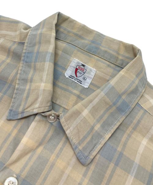 B.V.D（ビーブイディー）B.V.D (ビーブイディー) チェックシャツ ブラウン サイズ:Lの古着・服飾アイテム