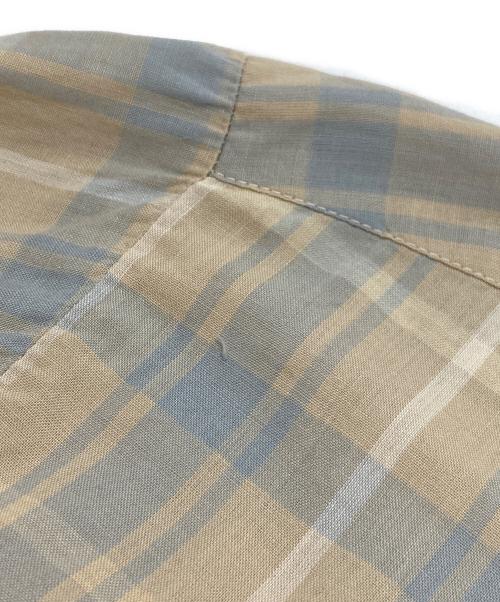 B.V.D（ビーブイディー）B.V.D (ビーブイディー) チェックシャツ ブラウン サイズ:Lの古着・服飾アイテム