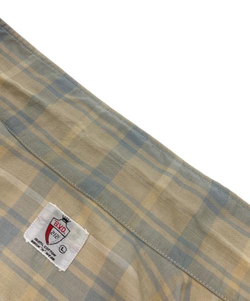 B.V.D（ビーブイディー）B.V.D (ビーブイディー) チェックシャツ ブラウン サイズ:Lの古着・服飾アイテム