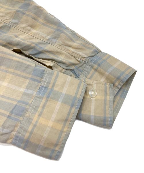 B.V.D（ビーブイディー）B.V.D (ビーブイディー) チェックシャツ ブラウン サイズ:Lの古着・服飾アイテム