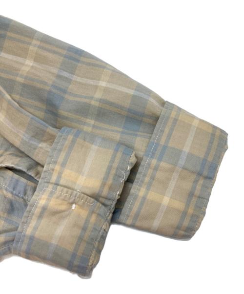 B.V.D（ビーブイディー）B.V.D (ビーブイディー) チェックシャツ ブラウン サイズ:Lの古着・服飾アイテム