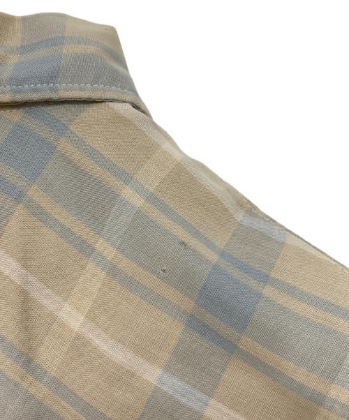 B.V.D（ビーブイディー）B.V.D (ビーブイディー) チェックシャツ ブラウン サイズ:Lの古着・服飾アイテム