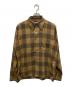 golden key（ゴールデンキー）の古着「チェックシャツ」｜ブラウン
