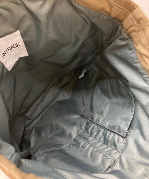 untrack（アントラック）untrack (アントラック) 2WAYヘルメットバッグ ブラウンの古着・服飾アイテム