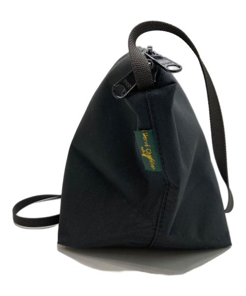 Herve Chapelier（エルベシャプリエ）Herve Chapelier (エルベシャプリエ) ナイロン舟型ショルダーバッグS ブラックの古着・服飾アイテム