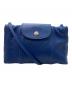 LONGCHAMP（ロンシャン）の古着「プリアージュ キュイール XS」｜ブルー