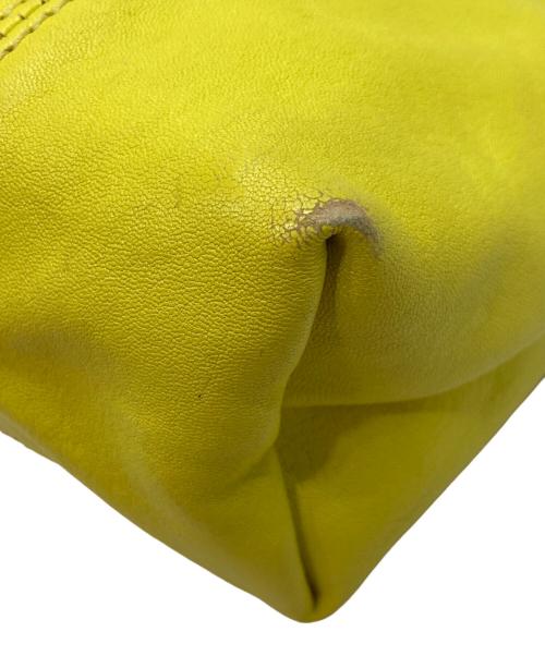 LONGCHAMP（ロンシャン）LONGCHAMP (ロンシャン) プリアージュ キュイール XS イエローの古着・服飾アイテム