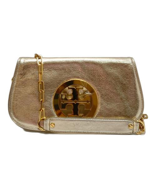 TORY BURCH（トリーバーチ）TORY BURCH (トリーバーチ) 2WAYショルダーバッグ ゴールドの古着・服飾アイテム