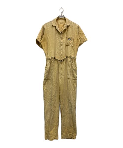 Bill Panny（ビルパニー）Bill Panny (ビルパニー) ヴィンテージ S/S ジャンプスーツ イエロー サイズ:Lの古着・服飾アイテム