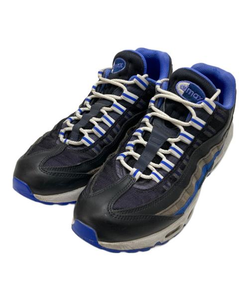 NIKE（ナイキ）NIKE (ナイキ) マックス 95 ブラック×ブルー サイズ:27cmの古着・服飾アイテム
