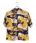 Sun Surf (サンサーフ) アロハシャツ ネイビー×イエロー サイズ:S：7000円