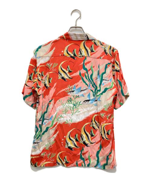 Sun Surf（サンサーフ）Sun Surf (サンサーフ) アロハシャツ レッド サイズ:Sの古着・服飾アイテム