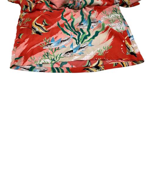 Sun Surf（サンサーフ）Sun Surf (サンサーフ) アロハシャツ レッド サイズ:Sの古着・服飾アイテム