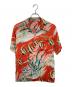 Sun Surf（サンサーフ）の古着「アロハシャツ」｜レッド