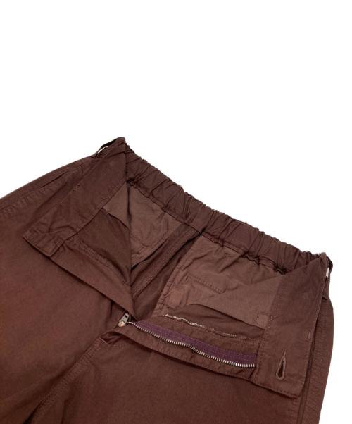 FRAMeWORK（フレームワーク）FRAMeWORK (フレームワーク) LIGHT CHINO クロップドパンツ ブラウン サイズ:40の古着・服飾アイテム