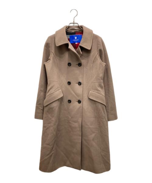 BLUE LABEL CRESTBRIDGE（ブルーレーベルクレストブリッジ）BLUE LABEL CRESTBRIDGE (ブルーレーベルクレストブリッジ) ロングコート ブラウン サイズ:38の古着・服飾アイテム