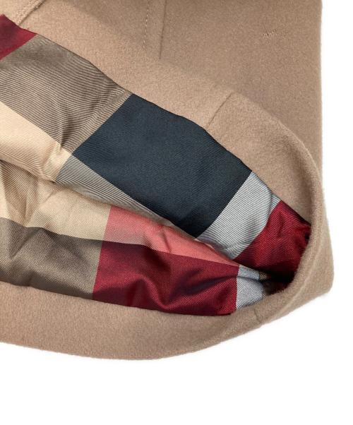 BLUE LABEL CRESTBRIDGE（ブルーレーベルクレストブリッジ）BLUE LABEL CRESTBRIDGE (ブルーレーベルクレストブリッジ) ロングコート ブラウン サイズ:38の古着・服飾アイテム