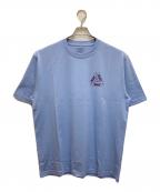 PALACEパレス）の古着「Basically A Tri-Ferg T-shirt」｜ブルー