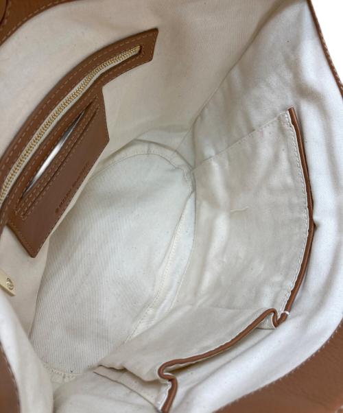 HELEN KAMINSKI（ヘレンカミンスキー）HELEN KAMINSKI (ヘレンカミンスキー) PAYTONラフィアトートバッグ ベージュの古着・服飾アイテム