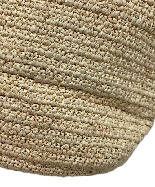 HELEN KAMINSKI（ヘレンカミンスキー）HELEN KAMINSKI (ヘレンカミンスキー) PAYTONラフィアトートバッグ ベージュの古着・服飾アイテム