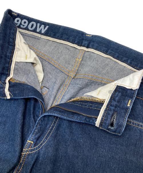 VISVIM（ビズビム）VISVIM (ビズビム) パイソンパッチデニムハーフパンツ インディゴ サイズ:W32の古着・服飾アイテム