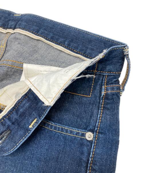 VISVIM（ビズビム）VISVIM (ビズビム) パイソンパッチデニムハーフパンツ インディゴ サイズ:W32の古着・服飾アイテム