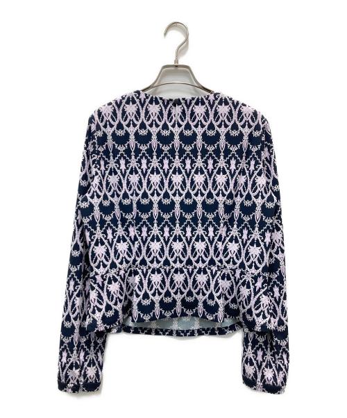 Leilian（レリアン）Leilian (レリアン) ストレッチジャージーブラウス&スカートスーツ ピンク サイズ:11の古着・服飾アイテム