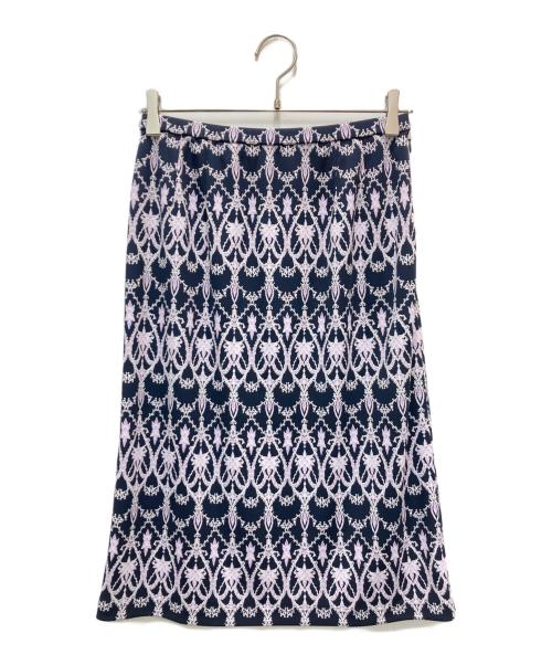 Leilian（レリアン）Leilian (レリアン) ストレッチジャージーブラウス&スカートスーツ ピンク サイズ:11の古着・服飾アイテム