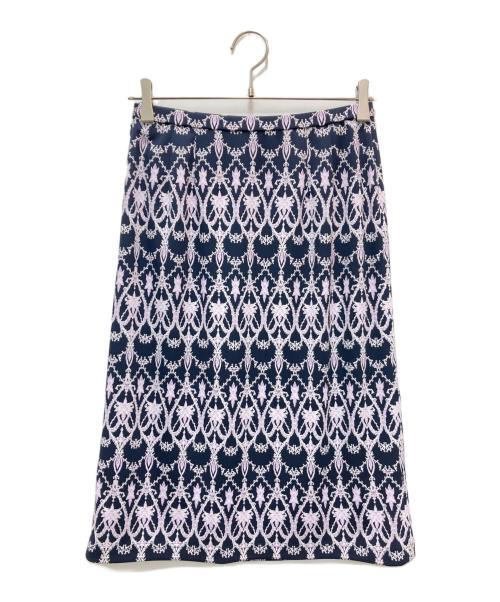 Leilian（レリアン）Leilian (レリアン) ストレッチジャージーブラウス&スカートスーツ ピンク サイズ:11の古着・服飾アイテム