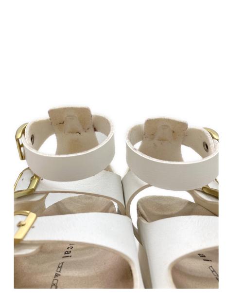 sacai（サカイ）sacai (サカイ) 厚底サンダル ホワイト サイズ:37の古着・服飾アイテム